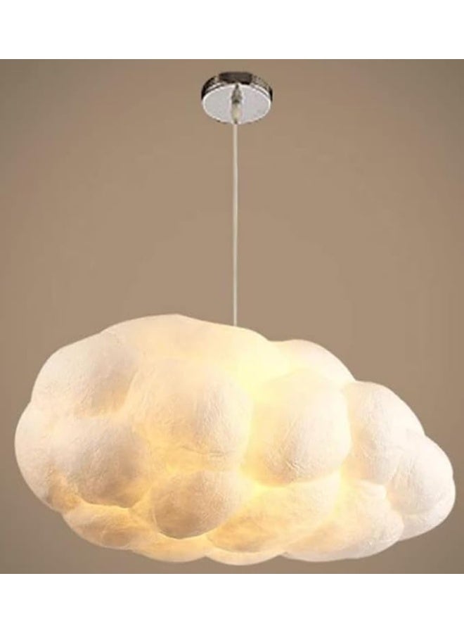 المفتاحة مصباح معلق عصري على شكل سحابة من ALMIFTAH | ثريا معلقة مبتكرة | تصميم سحابة من القطن الناعم | إضاءة ديكورية لغرفة المعيشة، غرفة الأطفال، المطعم والمقهى - Image 1